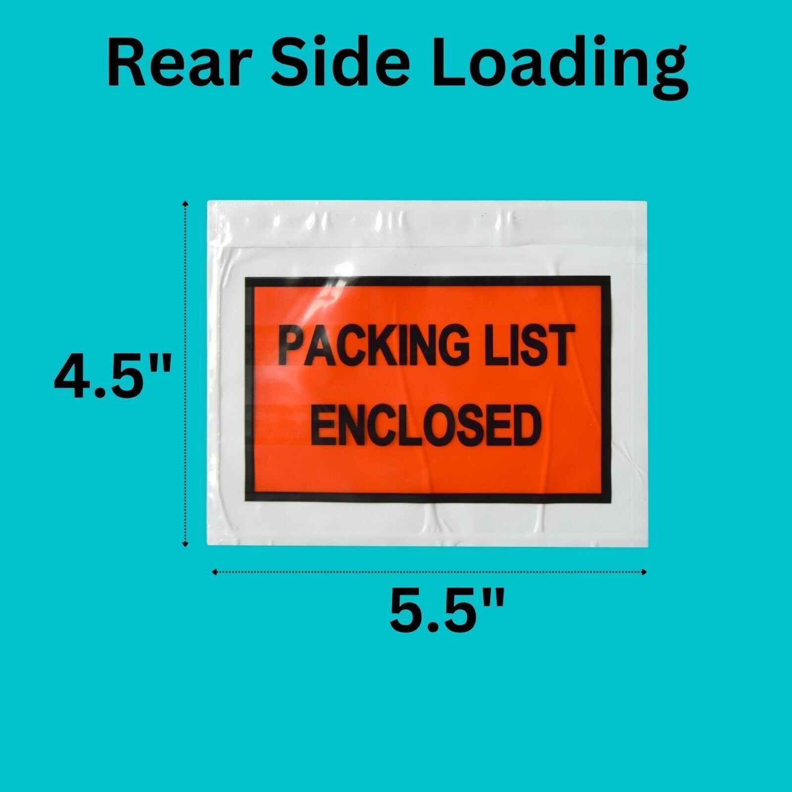 Packing List Envelopes Enclosed Slip Pouches Self Adhesive Shipping Label
