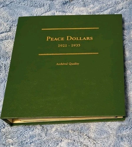 Peace Silver Dollar Complete 24 Coin Set XF / AU   look at pics and  you grade