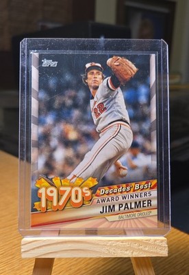 2020 Topps - Decades Best Series 2 Award Winners Jim Palmer #DB-39