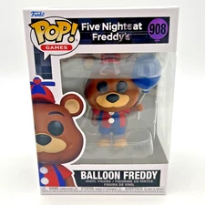 Funko POP! Games Five Nights at Freddy's BALLOON FREDDY #908 with Box Protector