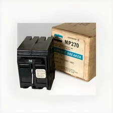 Crouse Hinds Murray MP270 Circuit Breaker 2 Pole 70 Amp Plug In Old Style NEW!!
