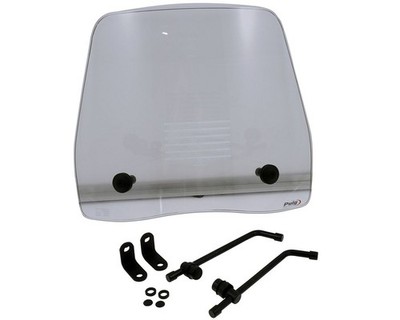 Windschild PUIG Trafic transparent / klar passt für Jonway Beta 50, Pulse Scout