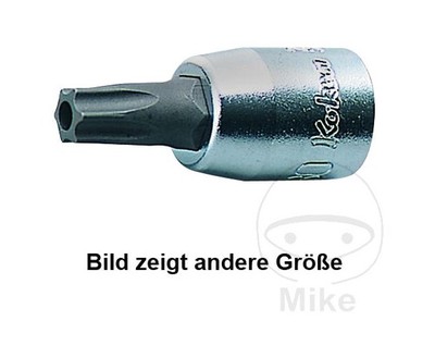 KO-KEN Torx-Schraubendreherbit mit Loch 1/4 T30