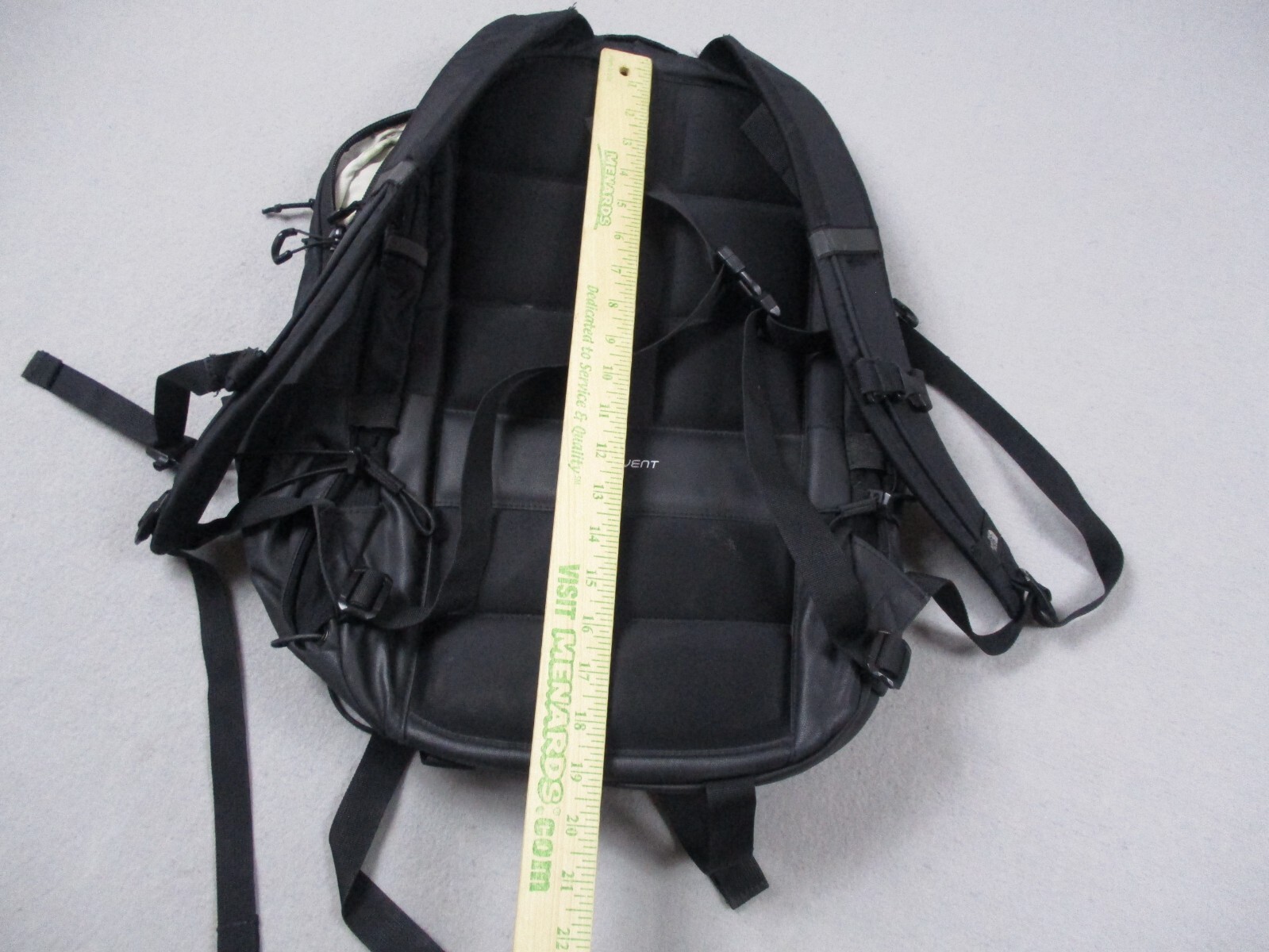 The North Face Backpack Solid Black Laptop Bag Bo… - image 8