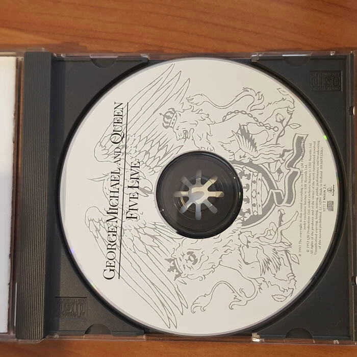 GEORGE MICHAEL / QUEEN / LISA STANSFIELD Five Live  VG+/VG+(CD) - Bild 3 von 4