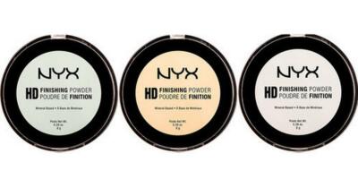 NYX HD Finishing Powder/High Glass Finishing/Illuminating/No Filte Powder/Primer