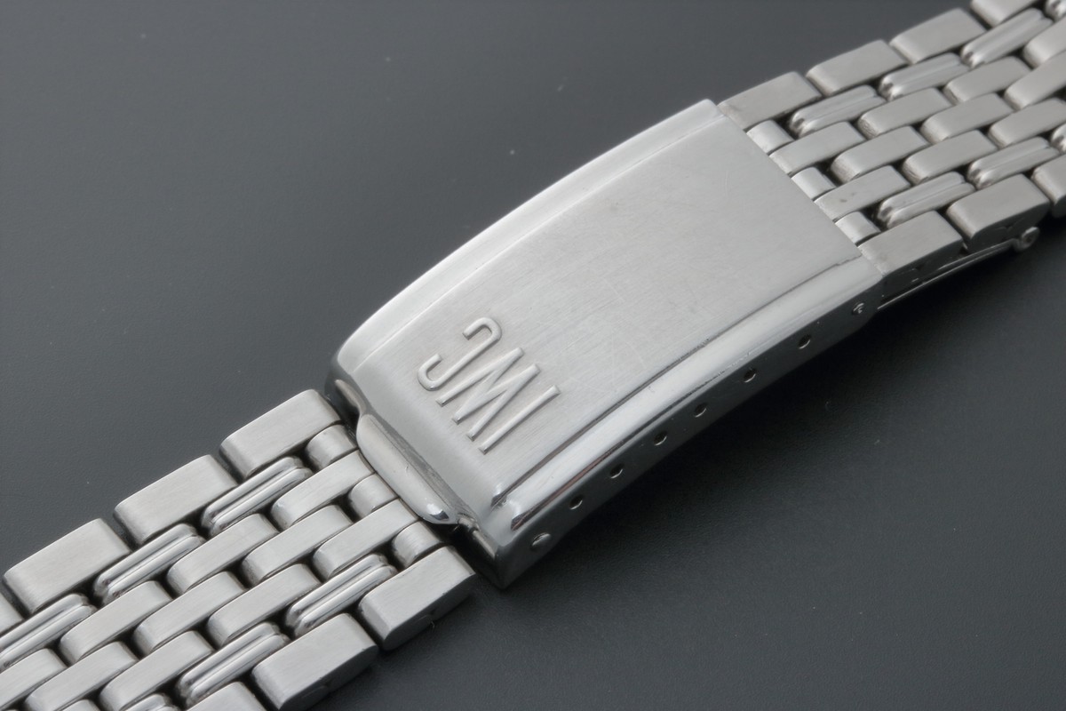VINTAGE 19mm IWC Gay Freres Watch Bracelet 1970 Swiss Made