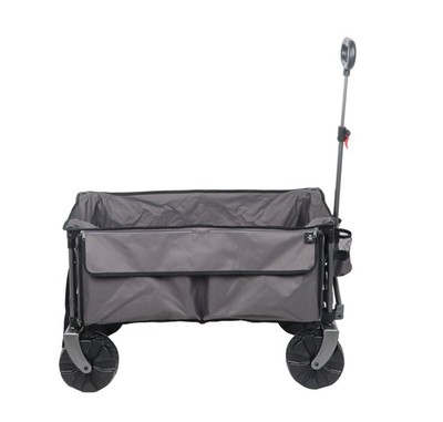 Member s Mark All-Terrain Folding Wagon Gray 35.5  X 18.9  X 23.1 