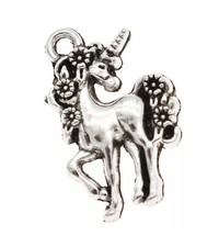 Unicorn necklace/ girls gifts/ girls necklace/free ship/ kids gifts/silver charm