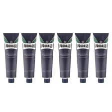 Proraso Shaving Cream in Tube Protective - Blue 5.2 oz - 6 Pack