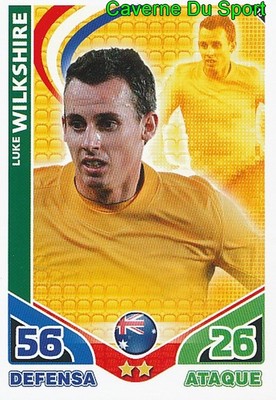 113 LUKE WILKSHIRE AUSTRALIEN TEAM CARD WELTSTARS 2010 TOPPS