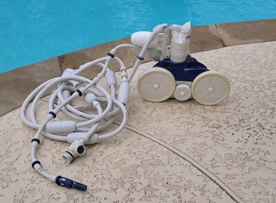 Polaris TR28P Pressure Automatic Pool Cleaner w/ Hose & Pool Bag-Tested ...