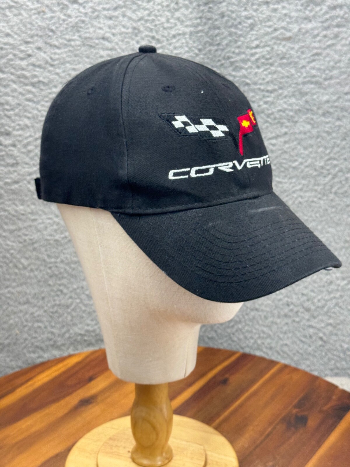 Corvette Baseball CapHat Adjustable Strapback Rac… - image 4