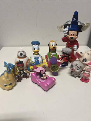 COLLECTIBLE CLEMENTONI DISNEY Junior Minnie Mickey Moana Jake BB8 DONALD LOT