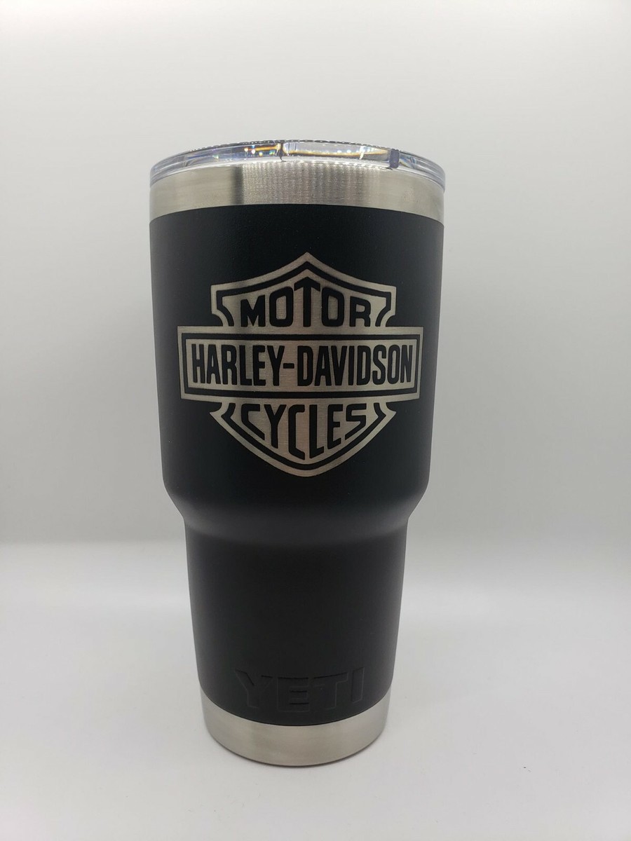 Turnkey Solutions Davidson Tumbler Harley Yeti Laser Engraved Yeti
