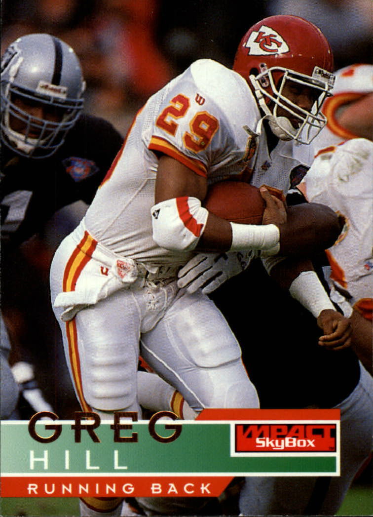 1995 SkyBox Impact #71 Greg Hill - NM