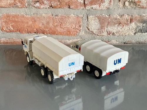 URAL UN LKW 2x 1:43 Novoexport URAL ZIL KRAZ NVA Militär CCCP UDSSR USSR Soviet - Bild 3 von 4