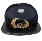 Antique c1880’s SONS OF VETERANS SV 295 Civil War GAR Kepi Hat Cap HELLERTOWN PA