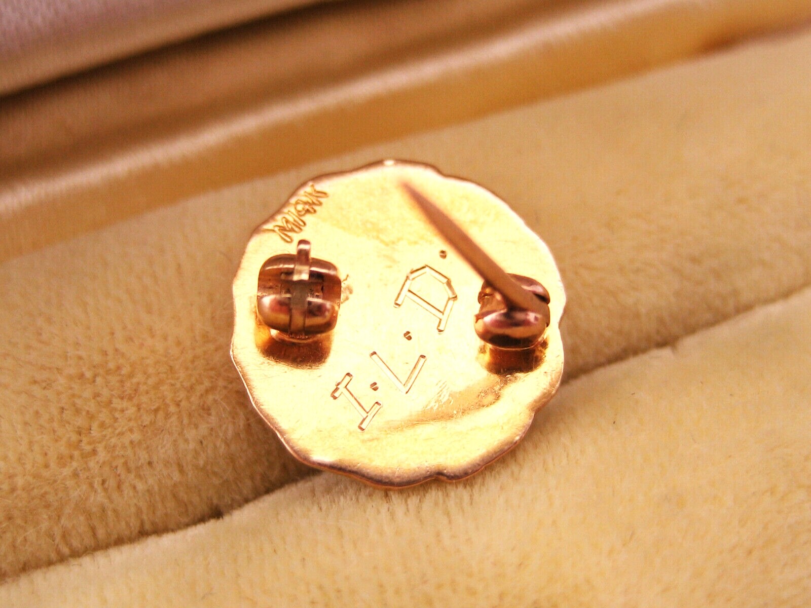 Antique 1922 HUGHES Deo Et Patriae / For God & Countr… Gem