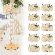10Pcs Wedding Flower Balls Fit Centerpieces Artificial Flower Ball Arrangement