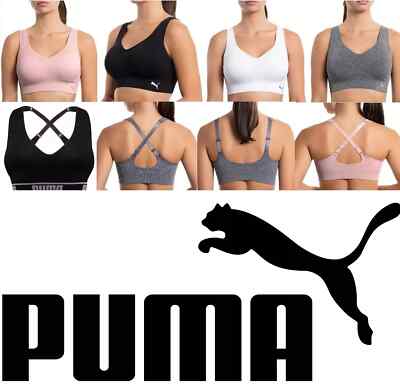 Puma Women's Seamless Sports Bra, Pack(#1344681)