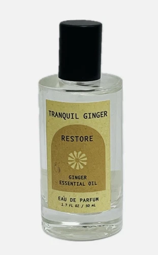 Tranquil Ginger Restore Ginger Essential Oil Eau De Parfum Spray 1.7 oz New