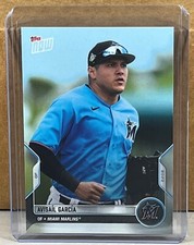 2022 TOPPS NOW Road to Opening Day #OD-242 AVISAIL GARCIA MARLINS Print Run 81