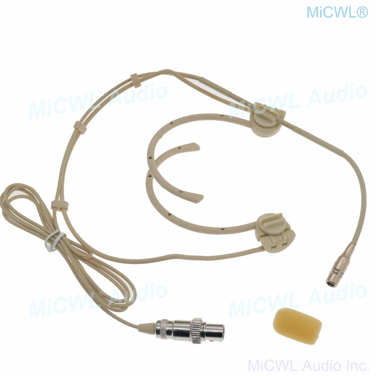 Foldable Headset Cardioid Microphone for MiPro ACT Wireless Belt