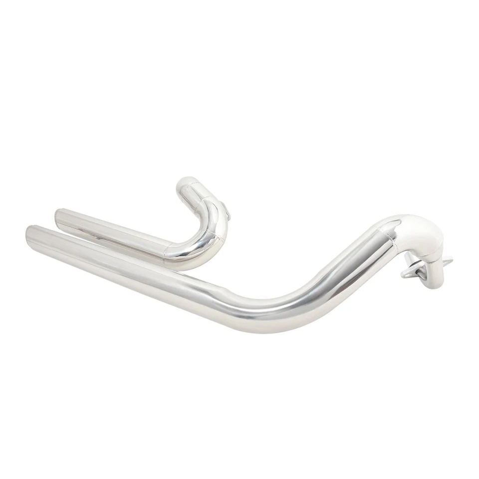 Chrome Shortshots Staggered Exhaust Pipes for Yamaha V Star 650 XVS400 Dragstar Foto 3 de 4