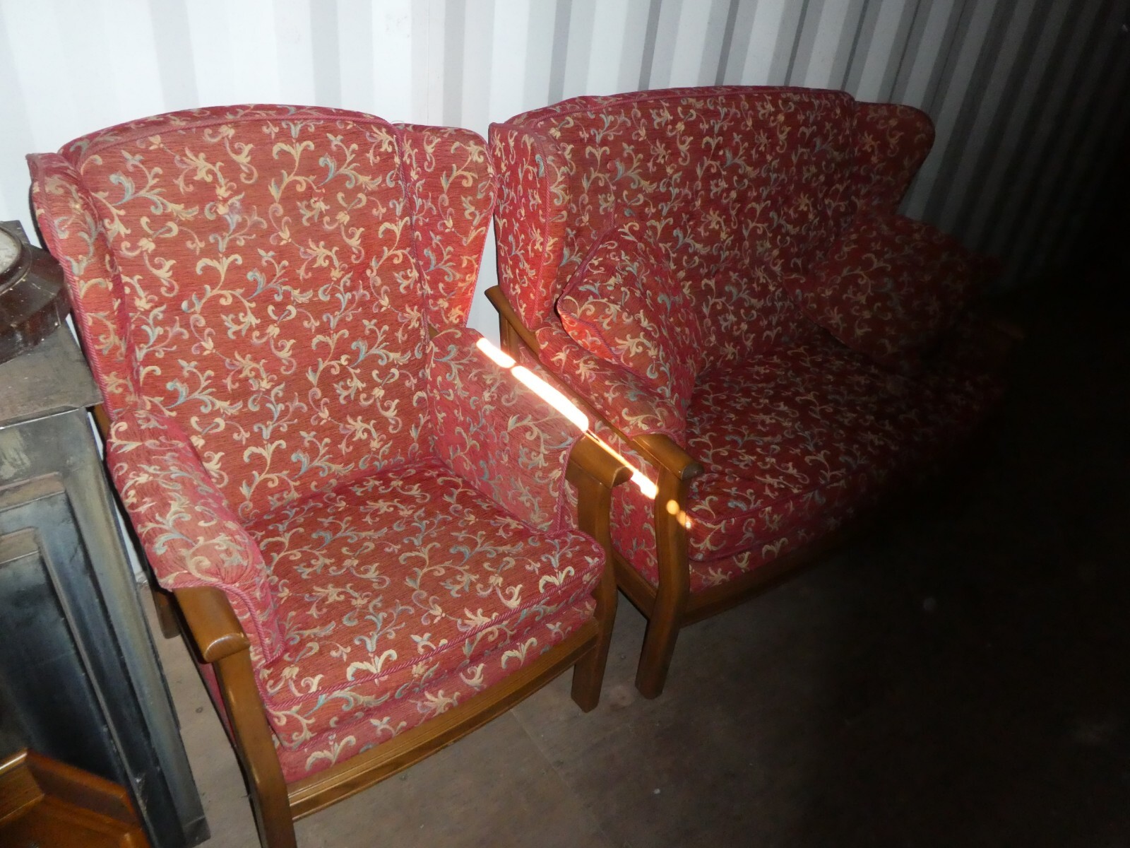 BEAUTIFUL ERCOL 2 SEATER SOFA AND ARMCHAIR. eBay