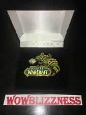 Blizzcon 2009 Blizzard Cloisonne Thrall World Of Warcraft Large Pin WoW LE/100
