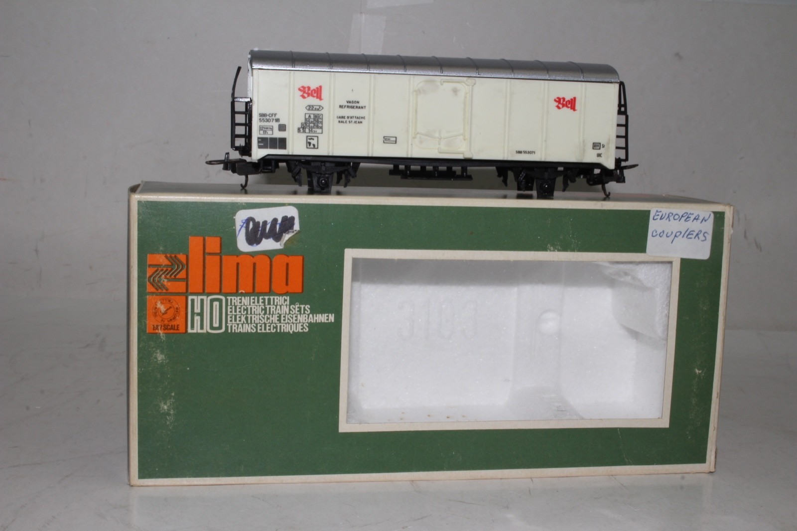lima ho scale trains