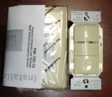 NEW Watt Stopper PW-100-24-I PIR Wall Switch Occupancy Sensor 18-24V Ships Today