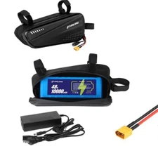 48V 10Ah Ebike Battery Li-ion Triangle Electric Bike 0w-1000W Motor & Bag