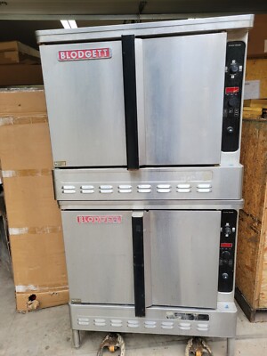 BLODGETT  DFG-100 DOUBLE OVEN NATURAL GAS SOLID STATE  FREE SHIP 30 DAY WARRANTY