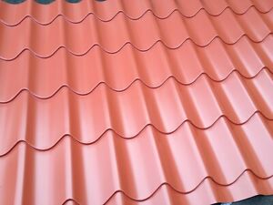 PAN / TILE EFFECT METAL ROOF SHEETS, METAL SHEETS,GARAGE 