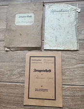 Interesting 3 old German Prussian documents VERY RARE