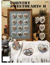 COUNTRY SWEETHEARTS ll CROSS STITCH LEAFLET  JL143
