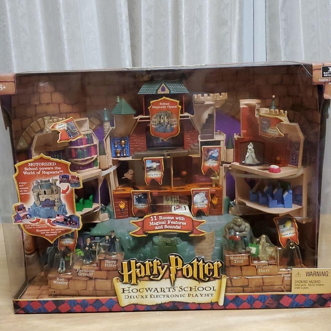 希少　ホグワーツ・スクール デラックスエレクトロニックプレイセット RARE Hogwarts School Deluxe Electronic Playset Harry Potter Mattel