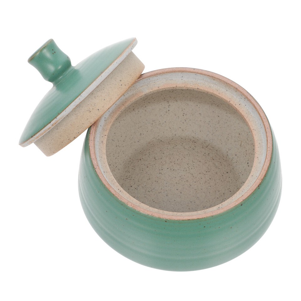 Tea Container with Lid Vintage Ceramic Jar Restaurant Storage eBay