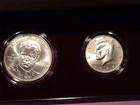 1998 Robert Kennedy RFK Dollar/John F Kennedy JFK Half Silver Set-Low Mintage