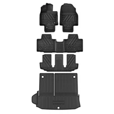 AUTOSAVER88 Floor Mats & Cargo Liner Set for 2020-2025 Toyota Highlander 7 Seats