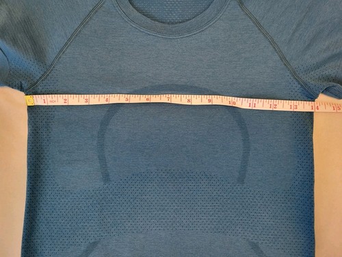 Lululemon Swiftly Tech Teal Short Sleeve Children's Size 4 Missing Tags - Picture 7 of 10