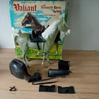 1968 Louis Marx Valiant The Armored Horse Noble knight Series Boxed