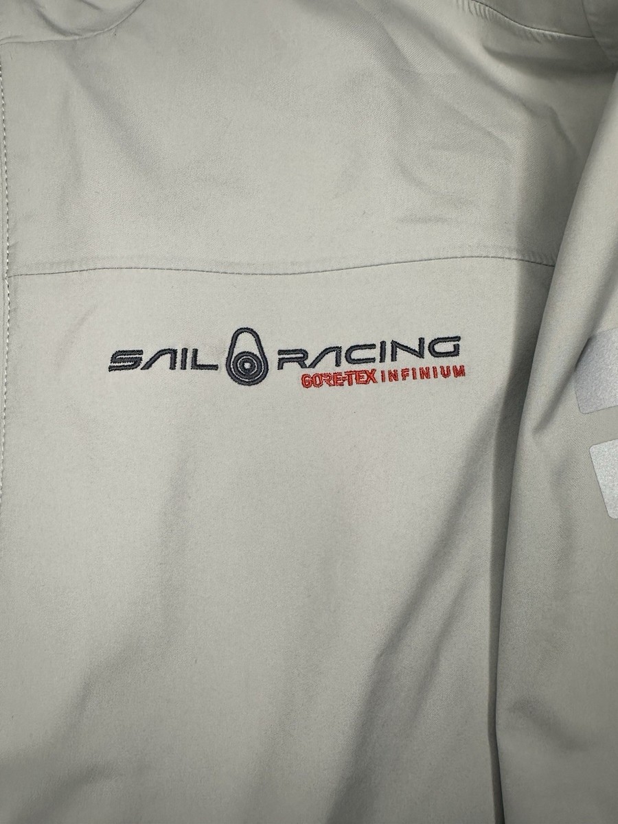 New Authentic Sail Gp Racing Men's Team Reference Jacket in Size M Gore  Tex L