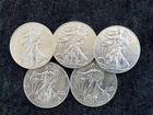 American Silver Eagle Bullion Coin Lot of 5. #4