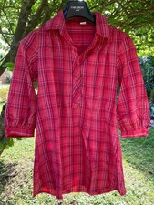 schöne SOCCX Bluse Damen Hemd Hemdbluse* Gr. M* rot* kariert* Top Zustand