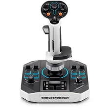 Thrustmaster Sol-R1 Flight Stick for PC, Black/White