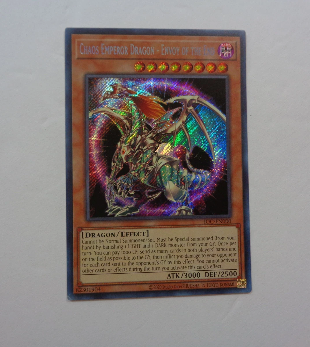 Chaos Emperor Dragon - Envoy of the End IOC-000 Invasion of Chaos