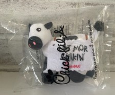 Chick-Fil-A Cow Plush Standing 6" Eat Mor Chikin Promotional 2024 Kids Meal Toy